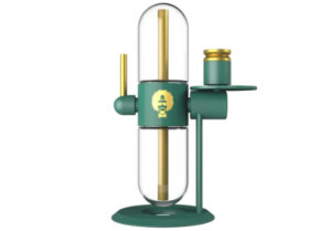Must Have Cannabis Accessories 6 Gravity never felt so good! Stündenglass X Dr. Greenthumb's Metal Gravity Infuser Complete Set 15" Tall with 360 Rotating Glass
