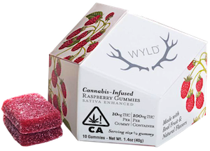 vibe-dispensary-wyld-raspberry-gummies