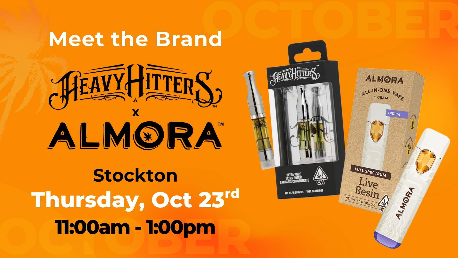 Meet the Brand Almora at Vibe by California Stockton