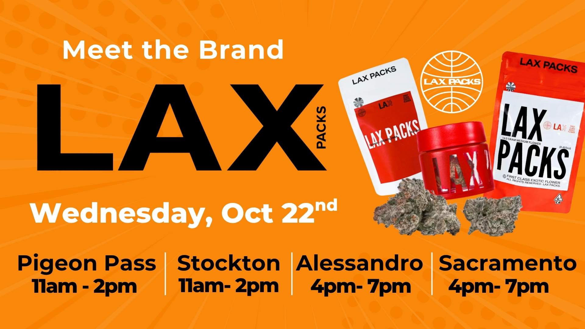 Meet the Brand LAX Packs at Vibe by California