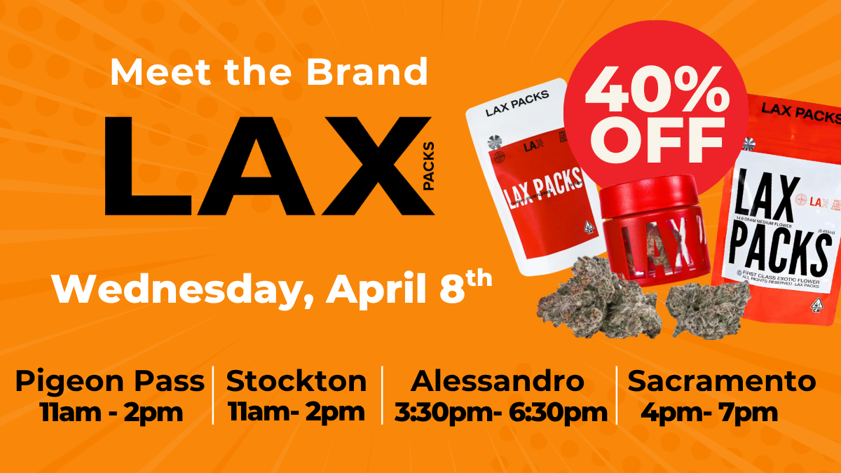 Meet the Brand LAX Packs at Vibe Cannabis 4.8.26