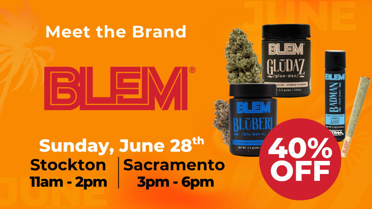 Meet the Brand BLEM at Vibe Cannabis Dispensary 6.28.26