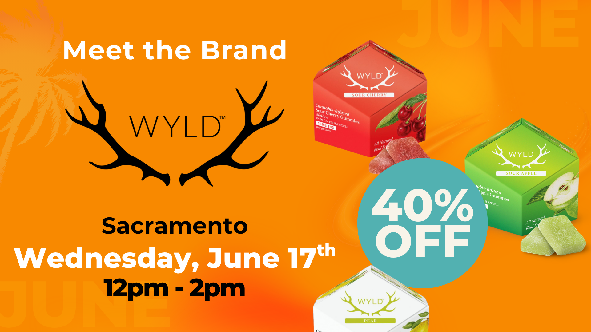 Meet the Brand WYLD at Vibe Sac 6.17.26