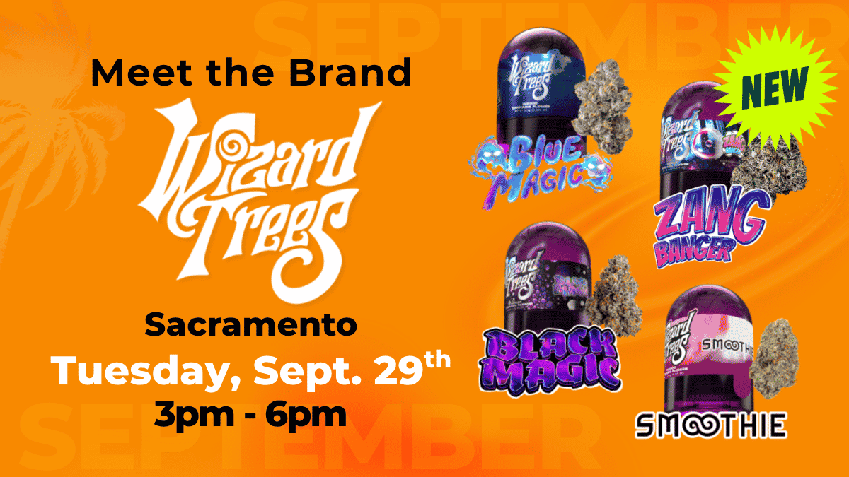 Meet the Brand Wizard Trees at Vibe Cannabis Sacramento 9.29.26